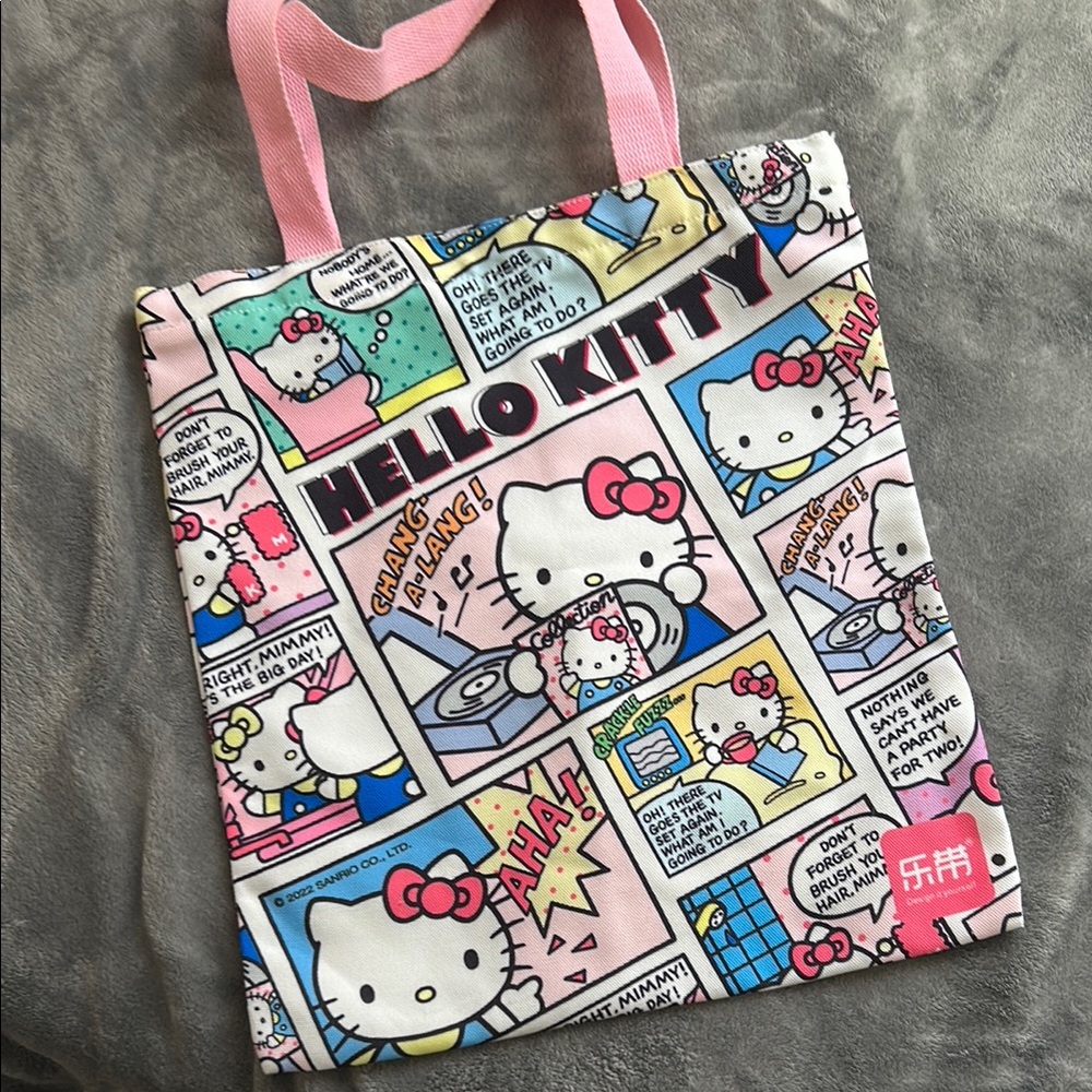 Hello Kitty Comic Tote Bag
